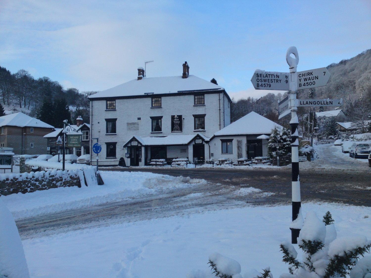 Oyo Glyn Valley Hotel Llansantffraid Llansantffraid Glyn Ceiriog Eksteriør bilde